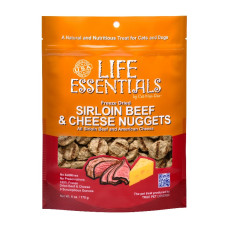 Cat-Man-Doo Life Essentials Freeze Dried Sirloin Beef & Cheese Nuggets 脫水鮮沙朗牛肉芝士粒 3oz